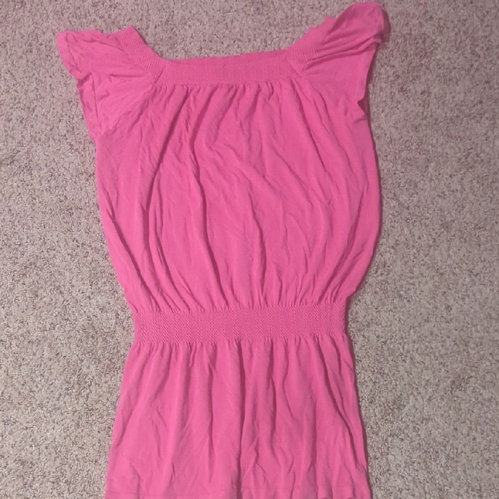 Ingear Pink Off-Shoulder Blouse